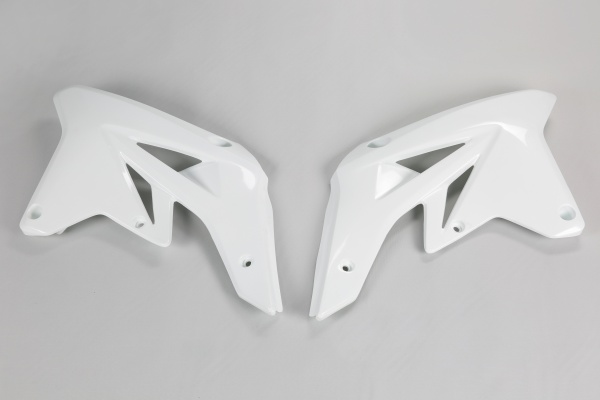 Radiator Covers white for Suzuki RM-Z 250 (2007-09)